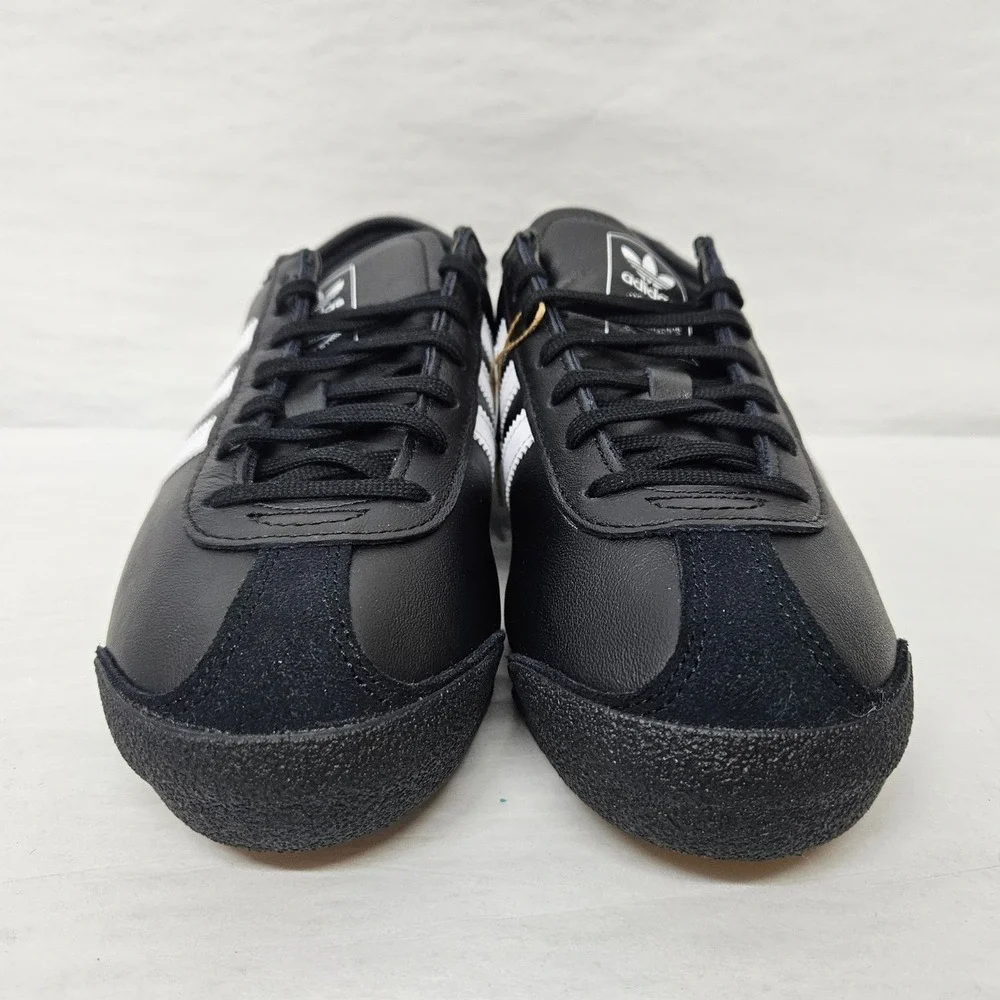 Adidas Italia 70s Leather‎ Sneakers JS1324 Black White Gum Men'S Size 10.5